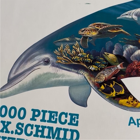 The “ Dolphin’s Dream” 1000 Piece Puzzle - Multicolor - Picture 5 of 5